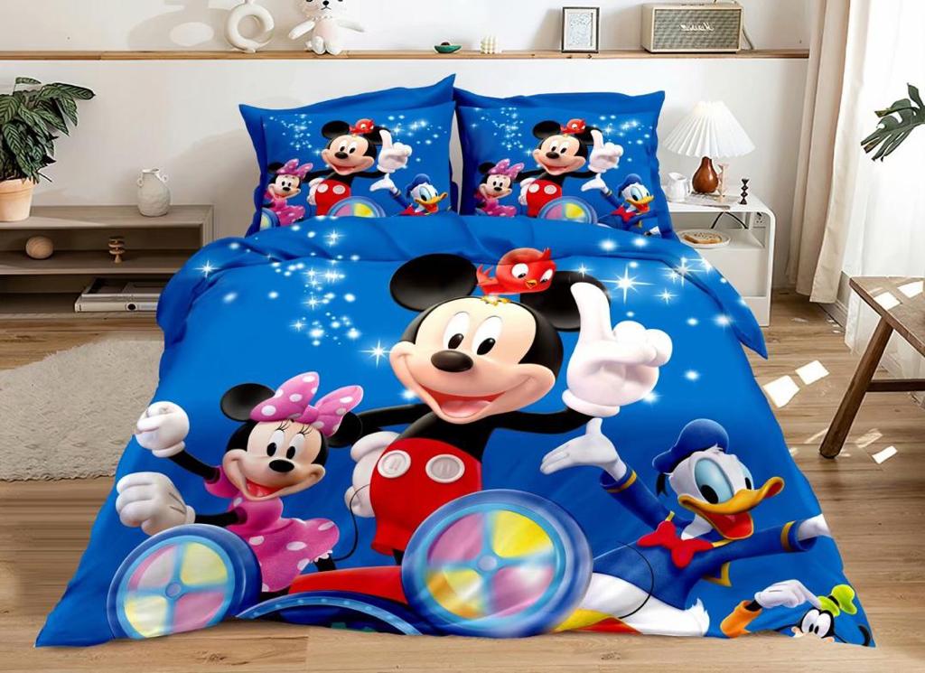 Mickie and friends-themed beddings