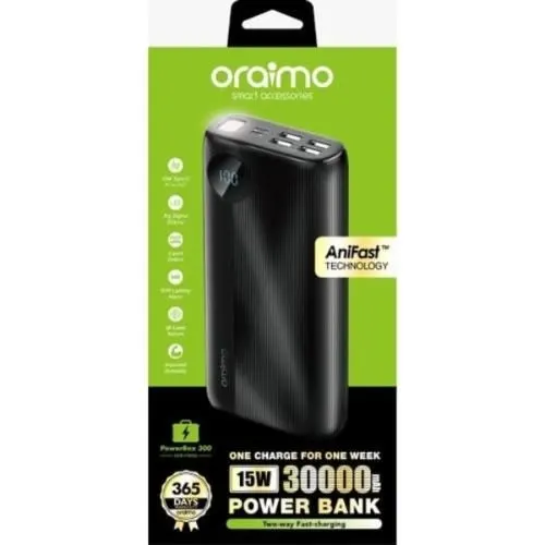 Oraimo Power Bank - 30000mAh